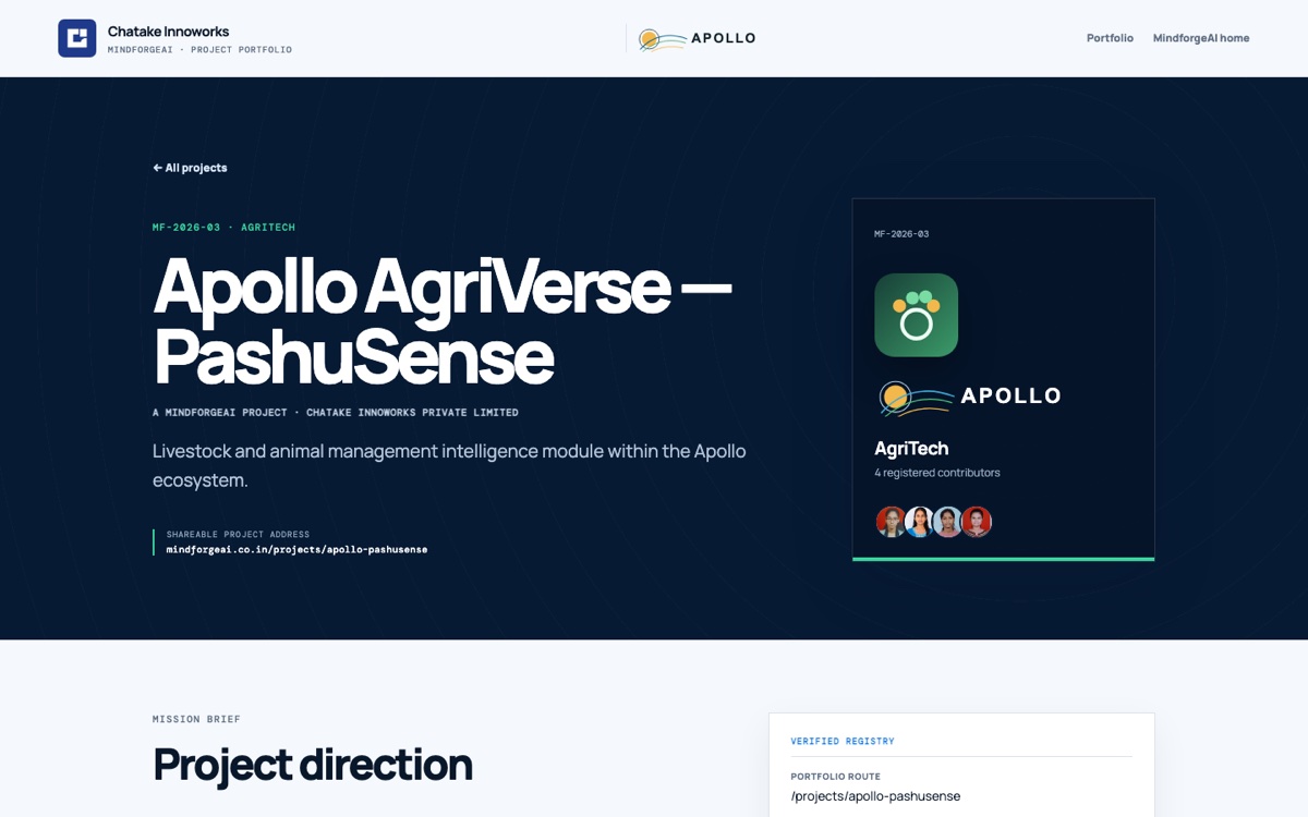 Apollo PashuSense project team